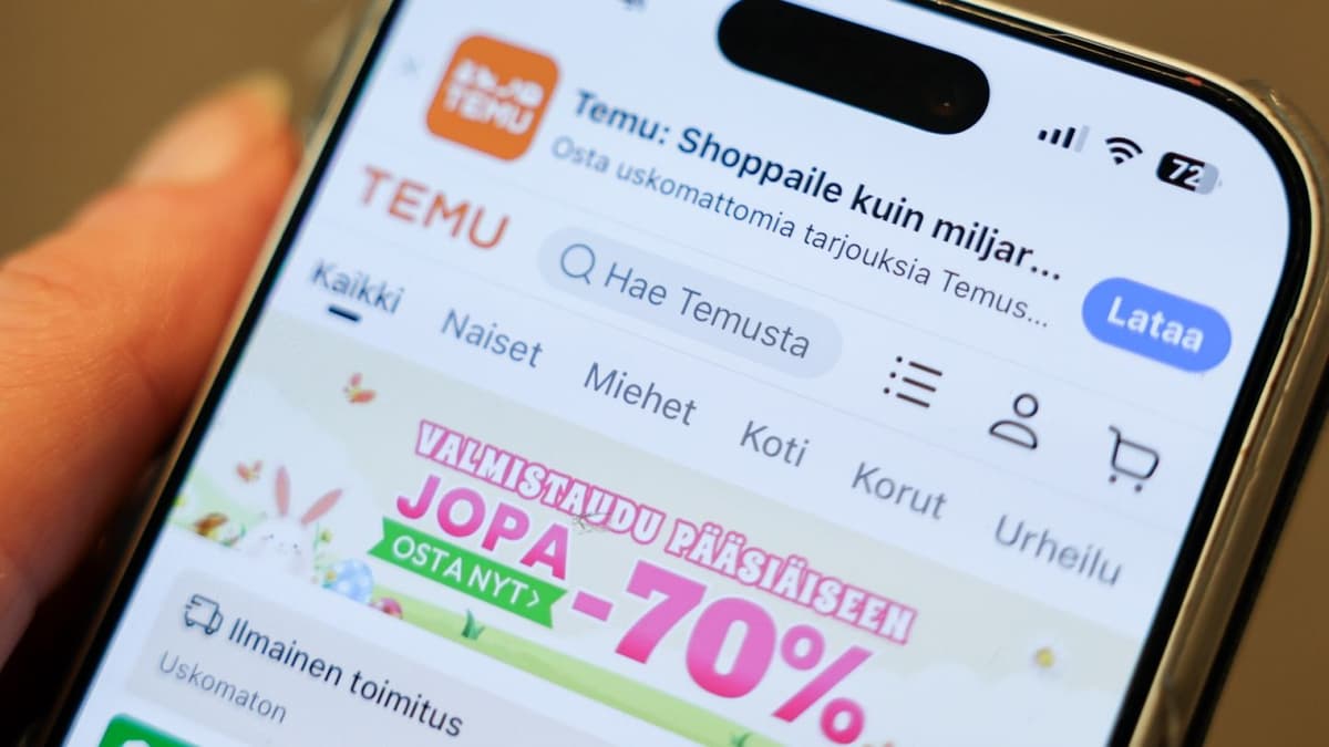 Uusi tullimaksu romahdutti Temu-pakettien määrät